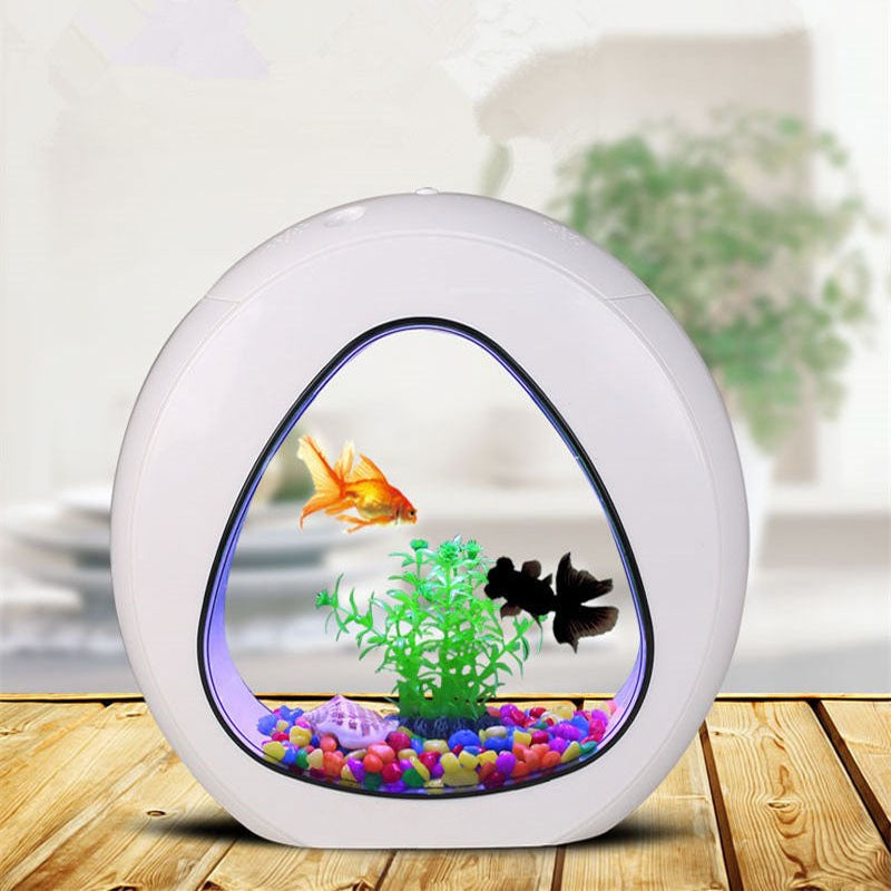 Desktop fish tank aquarium