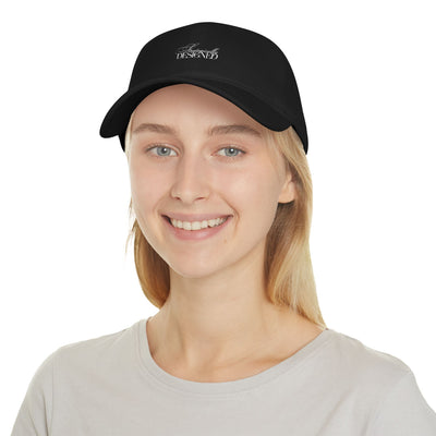 BLACK & WHITE STRATEGICALLY DESIGNED BASEBALL CAP