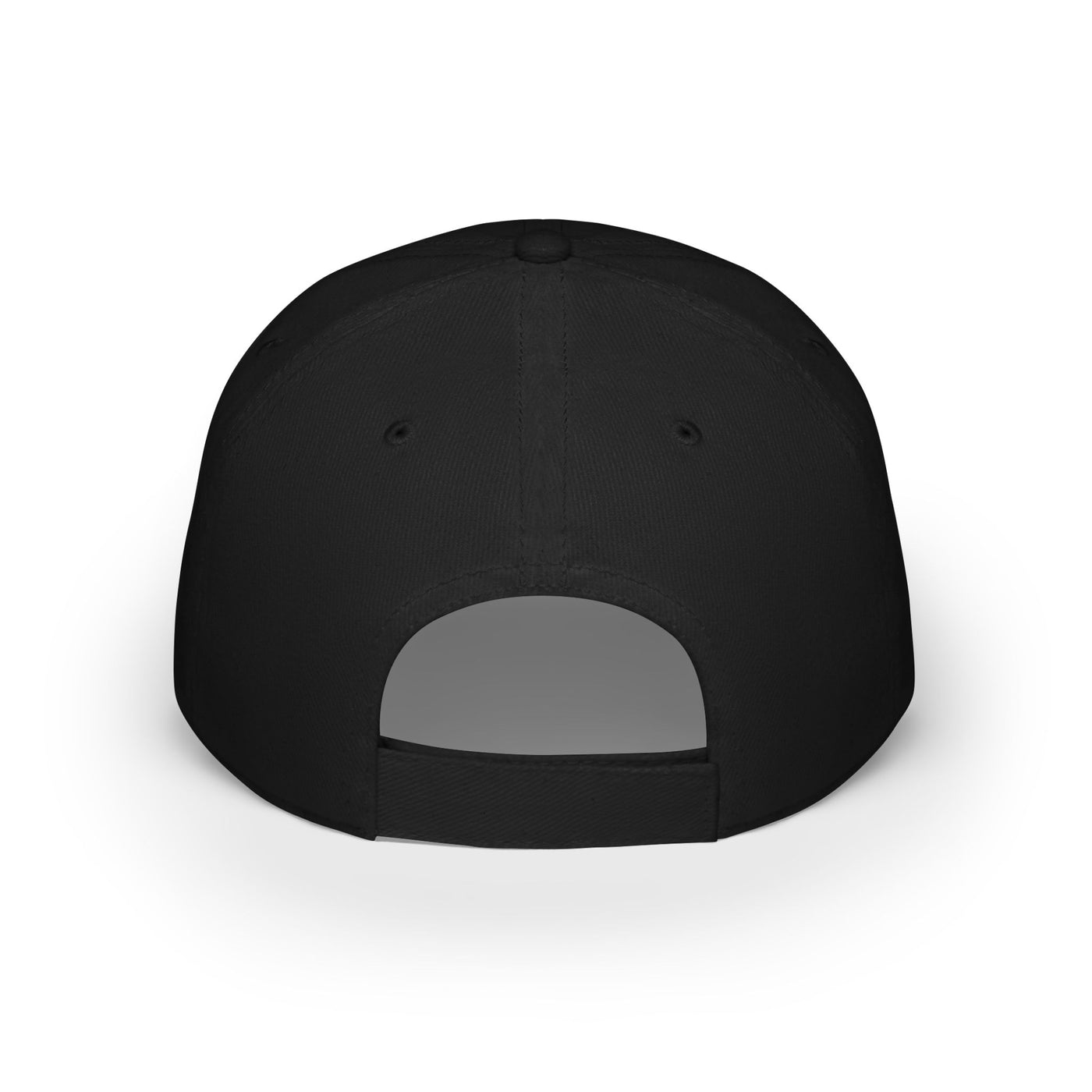 BLACK & WHITE STRATEGICALLY DESIGNED BASEBALL CAP